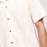 Camisa Manga Corta Cuello Resort