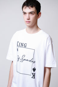 Playera Manga Corta "Rey de Picas"