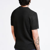 Playera Tejido Punto Cuello Redondo