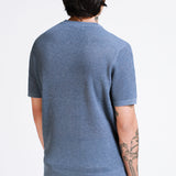 Playera Tejido Punto Cuello Redondo