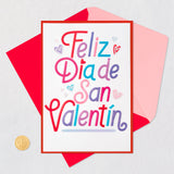 Tarjeta de San Valentín en Español "Amor y Dulces Sorpresas"