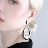 Aretes Colgantes Estilo Ovalado