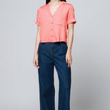 Blusa Lino Estilo Resort