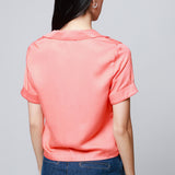 Blusa Lino Estilo Resort