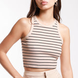 Blusa De Tirantes a Rayas