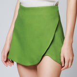 Short Falda Con Cruce