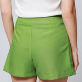 Short Falda Con Cruce