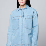 Sobre Camisa Mezclilla Washed Out