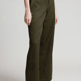 Pantalón Recto Pretina Cruzada