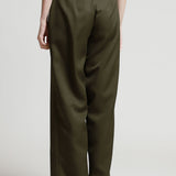 Pantalón Recto Pretina Cruzada