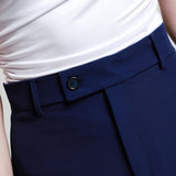 Pantalón Recto Pretina Cruzada