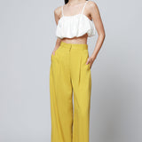 Pantalón Recto Wide Leg
