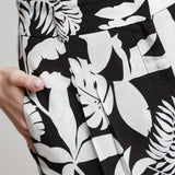 Pantalón Recto Amplio Print