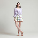 Short Presillas Bolsillos Diagonales