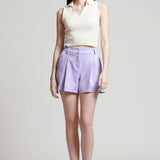 Short Presillas Bolsillos Diagonales