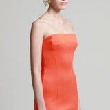 Vestido Corto Strapless