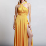 Vestido Maxi Asimétrico One Shoulder