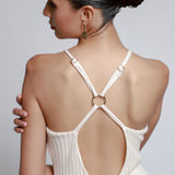 Vestido Maxi Escote V Tirantes Anchos