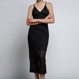Vestido Maxi Escote V Tirantes Anchos