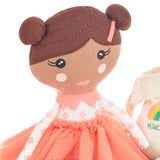 Little World Changers™ Muñeca niña rosa "Reparte Amabilidad", 12"