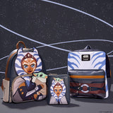 Loungefly Mini mochila de nailon para cosplay de The Mandalorian Ahsoka