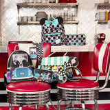 Loungefly Bolso bandolera Mickey & Minnie Date Night Diner