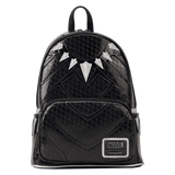 Loungefly Mini mochila Pantera Negra metálica de Marvel