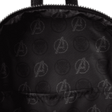 Loungefly Mini mochila Pantera Negra metálica de Marvel