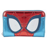 Loungefly Cartera metálica con cremallera de Spider-Man de Marvel