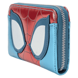 Loungefly Cartera metálica con cremallera de Spider-Man de Marvel