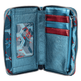 Loungefly Cartera metálica con cremallera de Spider-Man de Marvel