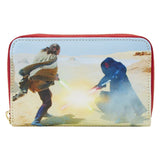 Loungefly Cartera  de Star Wars: The Phantom Menace Final Frames con cremallera