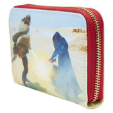 Loungefly Cartera  de Star Wars: The Phantom Menace Final Frames con cremallera