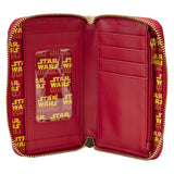 Loungefly Cartera  de Star Wars: The Phantom Menace Final Frames con cremallera