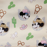 Loungefly bandolera con flecos de Mickey y Minnie del oeste