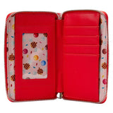 Loungefly Cartera con cremallera dulces de Winnie the Pooh