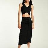 Blusa Crop Top Halter