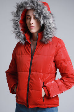 Chamarra Capitonada Gruesa Chamarra De Hombre Con Peluche En El