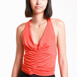 Blusa Halter Escote Profundo