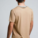 Playera Kaky Contaste En Cuello