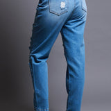 Jeans Mom Fit Destrucciones