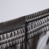 Pantalón Jogger Vestir Color Gris