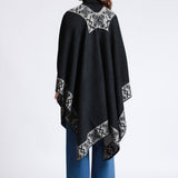 Poncho Unisex Con Grecas