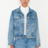 Chamarra Denim Oversize