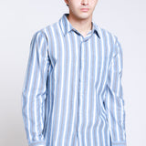 Camisa Manga Larga Casual Rayas