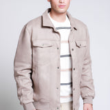 Chamarra Bomber Jacket Bolsillos Frontales