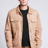 Chamarra Bomber Jacket Bolsillos Frontales