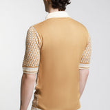 Camisa Polo Color Beige