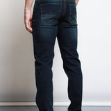 Pantalon Mezclilla Slim Desgastes