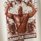 Playera Licencia Deadpool "Adamantium Katanas"